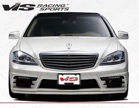 2010-2013 Mercedes S Class W221 4 doors VIP Style FRP Primer Front Bumper-2