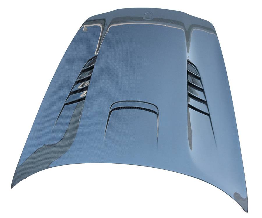 2010-2016 Porsche Panamera 4 doors DTM Style Carbon Fiber Black Hood-1