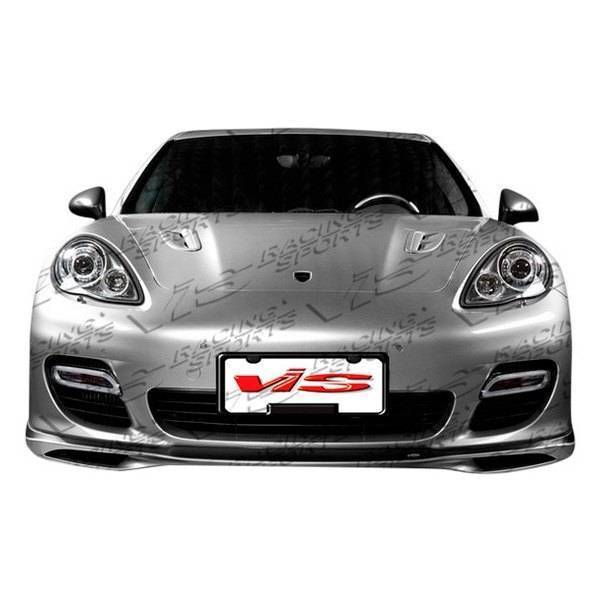 2010-2013 Porsche Panamera Speedster Style FRP Primer Front Lip-1