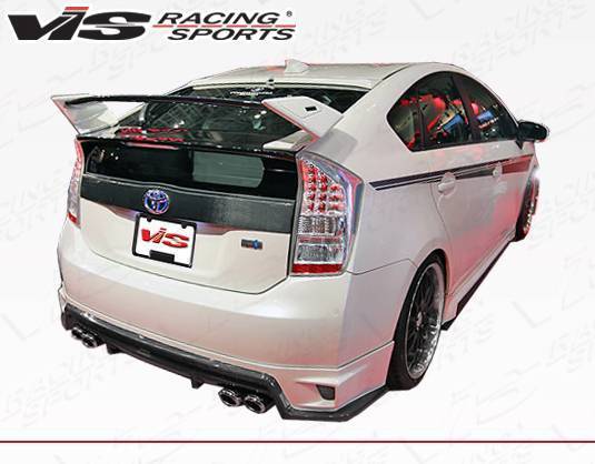 2010-2012 Toyota Prius 4 doors TKO Style FRP Primer Spoiler-3