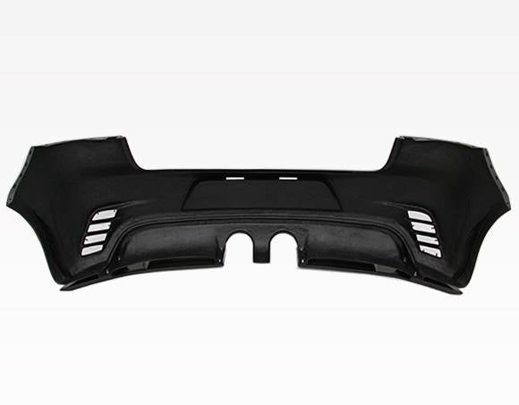 2010-2014 Volkswagen MK6 FRP Carbon Fiber Black Rear Bumper-5