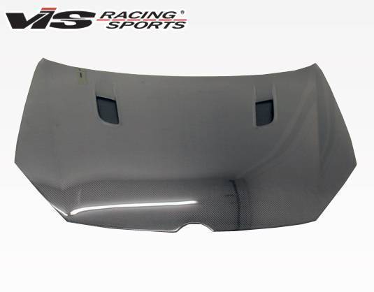 2010-2014 Volkswagen Golf 6 2 doors 4 doors RVS Style Carbon Fiber Black Hood-3