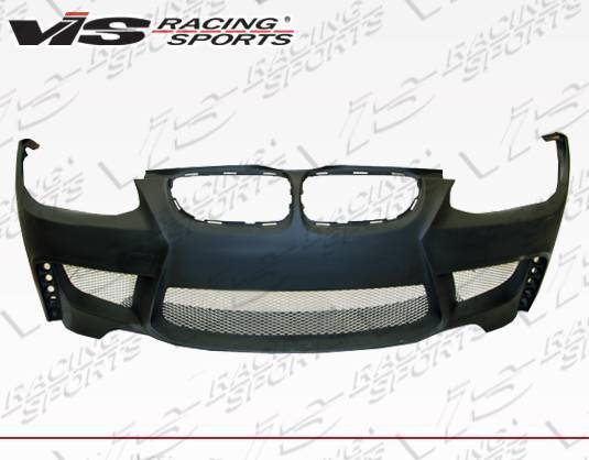 2011-2013 BMW 3 SERIES E92 2 doors 1M Style FRP Primer Front Bumper-2