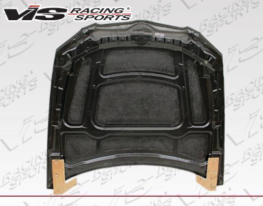 2011-2013 BMW 3 SERIES E92 2 doors OEM Style Carbon Fiber Black Hood-4