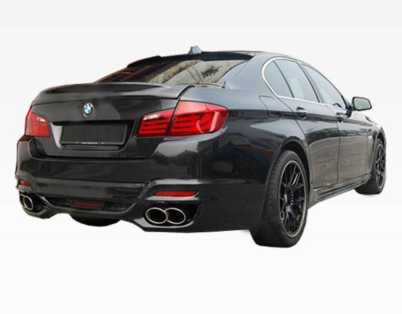 2011-2015 BMW 5 SERIES F10 4 doors VIP Style FRP Primer Rear Bumper-1