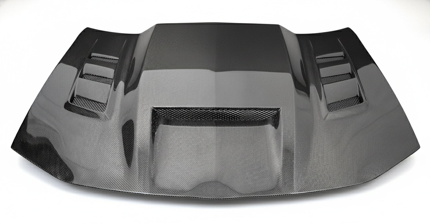 2011-2024 Chrysler 300/300C Terminator Style Carbon Fiber Hood