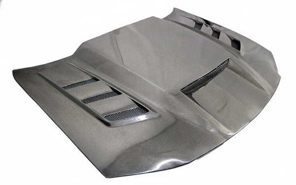 2011-2024 Chrysler 300/300C Terminator Style Carbon Fiber Hood