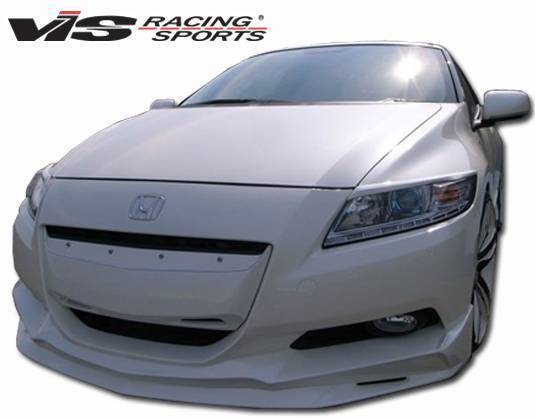 2011-2012 Honda CRZ AMS Style FRP Primer Front Lip-1