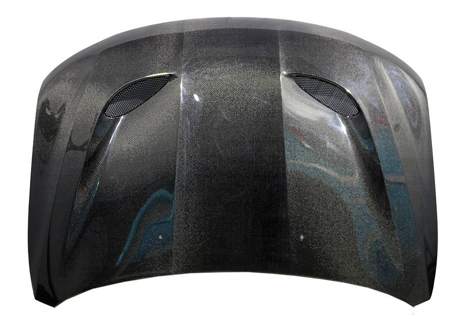 2011-2022 Jeep Grand 4 doors SRS Style Carbon Fiber Hood-2