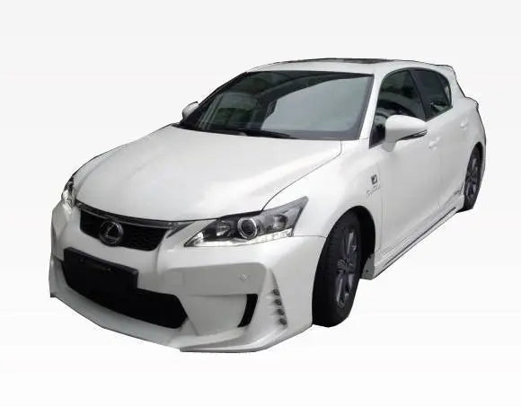 2011-2013 Lexus CT VIP Style FRP Primer Side Skirts-2