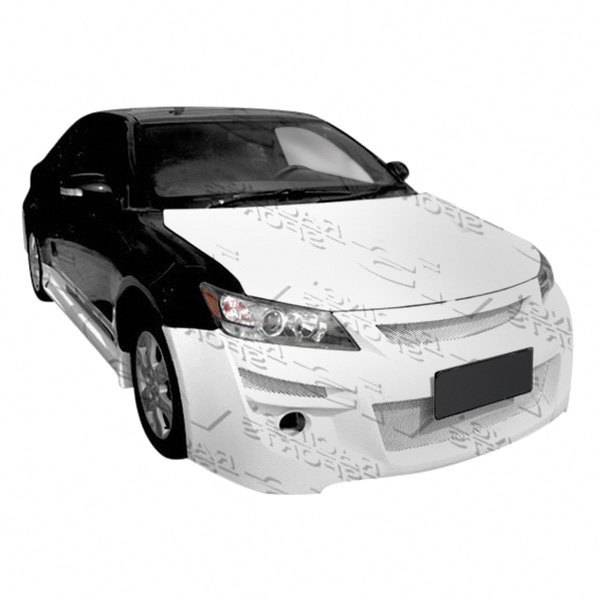 2011-2013 Scion TC 2 doors CYBER Style FRP Primer Full Kit-1