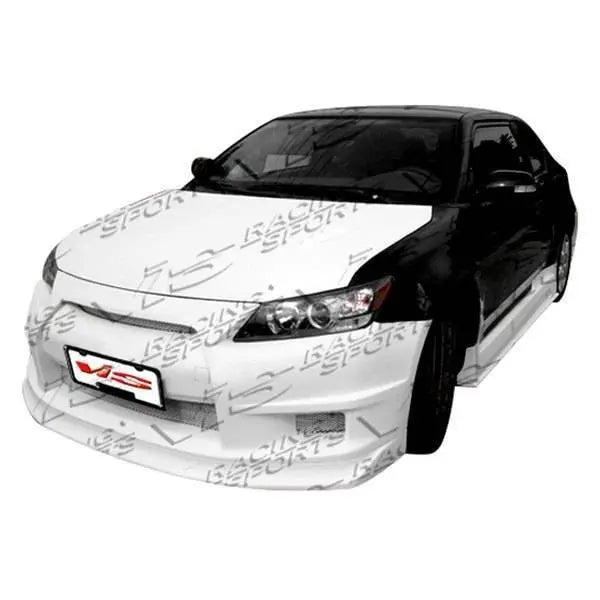 2011-2013 Scion TC 2 doors R35 Style FRP Primer Side Skirts-1