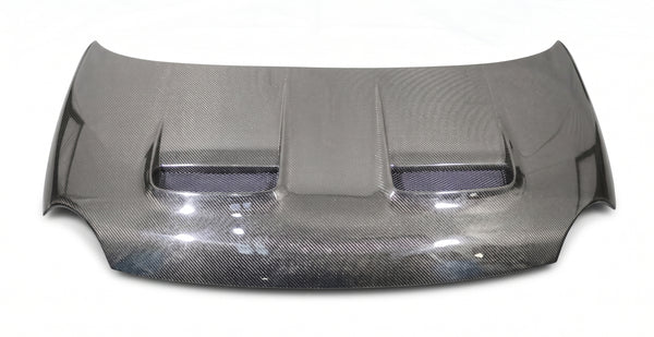 2012-2019 Fiat 500 2DR DV Style Carbon Fiber Hood