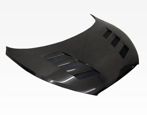2012-2017 Hyundai Veloster 2 doors AMS Style Carbon Fiber Black Hood-1
