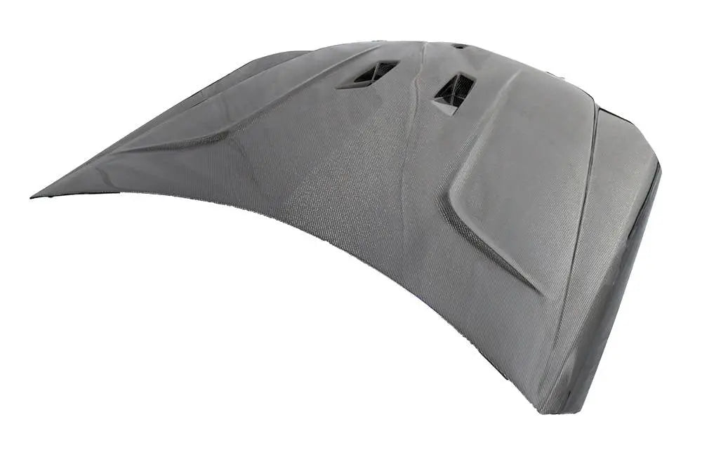 2012-2015 Mercedes C Class 4 doors BLK Series Style Carbon Fiber Black Hood-3