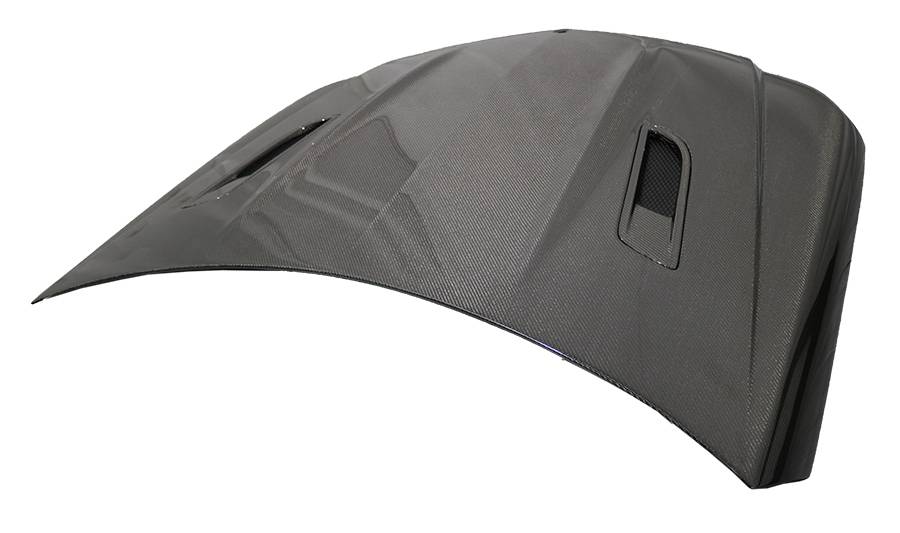 2012-2014 Mercedes C Class 2 doors 4 doors A SPEC Style Carbon Fiber Hood-4