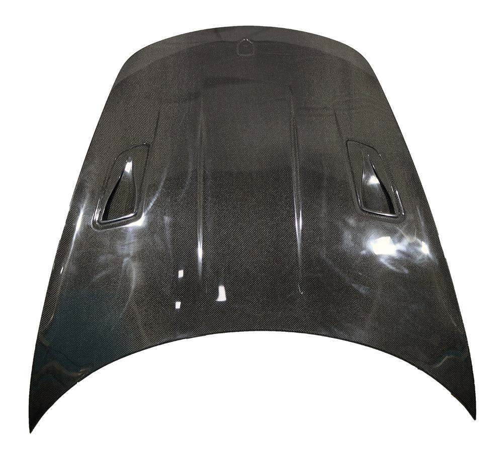 2012-2019 Porsche 991 Carbon Fiber Black Hood-3