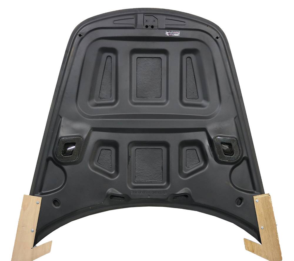 2012-2019 Porsche 991 Carbon Fiber Black Hood-4