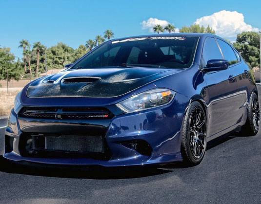 2013-2017 Dodge Dart FRP Primer Front Bumper-2