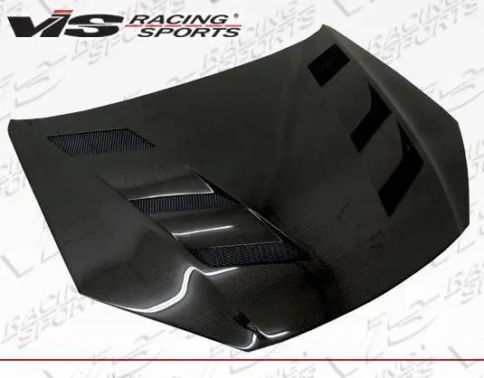 2013-2016 Hyundai Genesis 2 doors AMS Style Carbon Fiber Black Hood-1