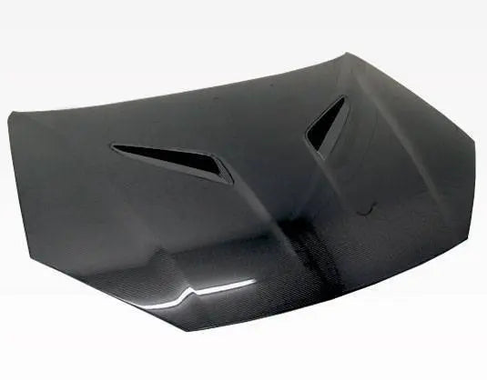 2013-2016 Hyundai Genesis 2 doors OEM Style Carbon Fiber Black Hood-2
