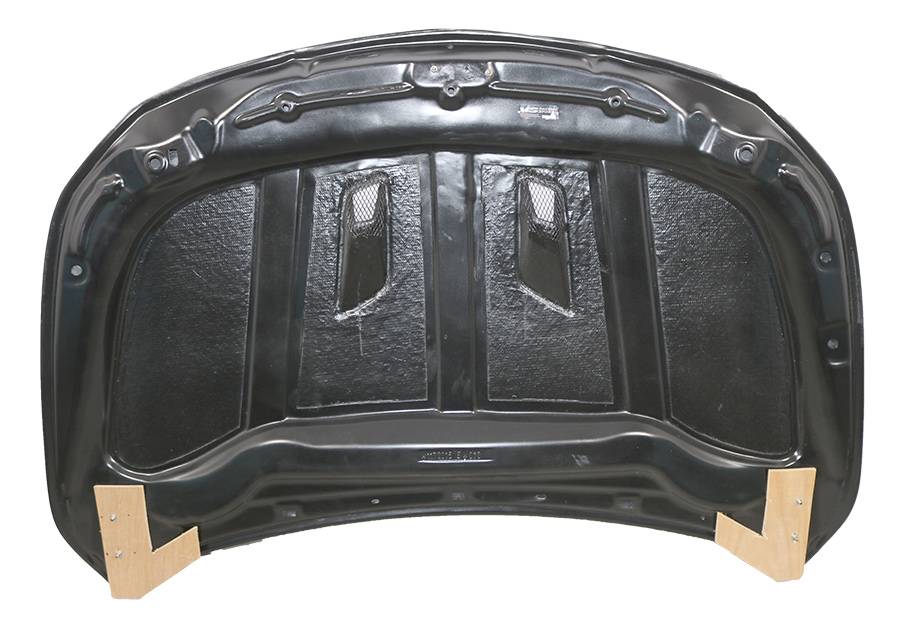 2013-2019 Mercedes CLA 4 doors BLK Series Style Carbon Fiber Hood-3