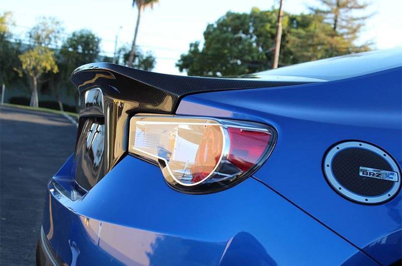 2013-2020 Subaru BRZ 2 doors DEMON Style Carbon Fiber Black Trunk-2