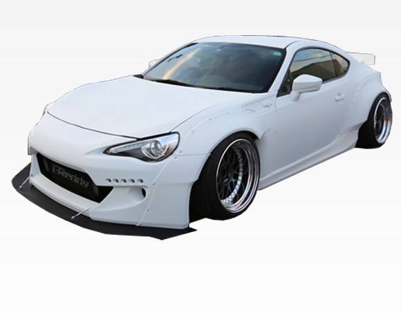 2013-2020 Scion FRS 2 doors Quad Six 2 Style FRP Primer Front Bumper-4