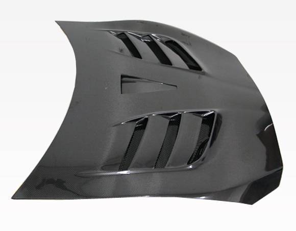 2013-2020 Subaru BRZ 2 doors VRS Style Carbon Fiber Black Hood-3