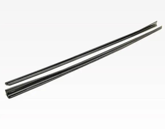 2014-2016 BMW 2 SERIES F22 DTM Style Carbon Fiber Black Side Skirts-2