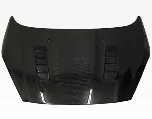2014-2017 Ford Fiesta 2 doors 4 doors RS Style Carbon Fiber Black Hood-3