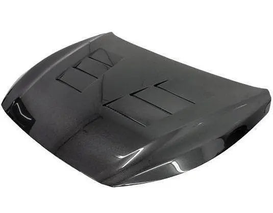 2014-2022 Infiniti Q50 4 doors TERMINATOR Style Carbon Fiber Black Hood-1