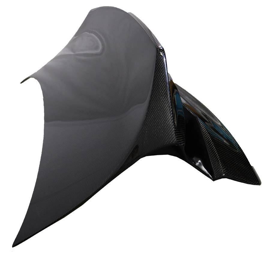 2014-2020 Lexus IS250 IS350 4 doors DEMON Style Carbon Fiber Black Trunk-4