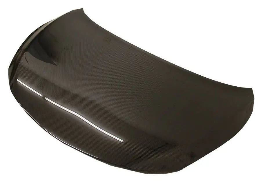 2014-2016 Nissan Versa Hatchback 4 doors OEM Style Carbon Fiber Black Hood-1