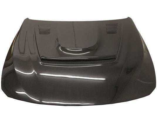 2015-2020 BMW 4 SERIES F82 2 doors XTS Style Carbon Fiber Black Hood-2