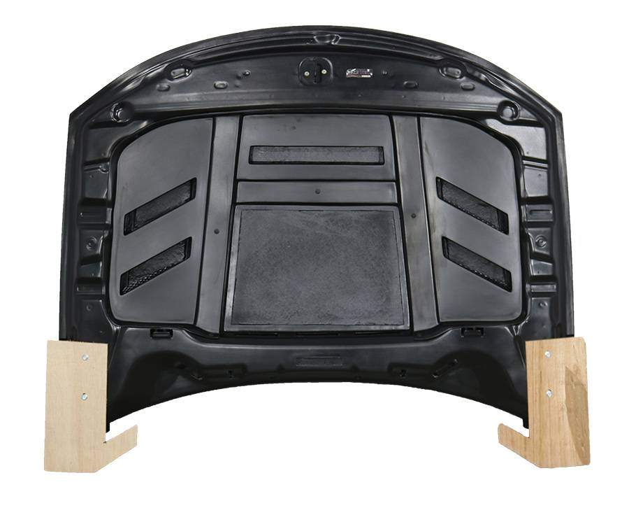 2015-2023 Dodge Charger 4 doors TERMINATOR Style Carbon Fiber Black Hood-5