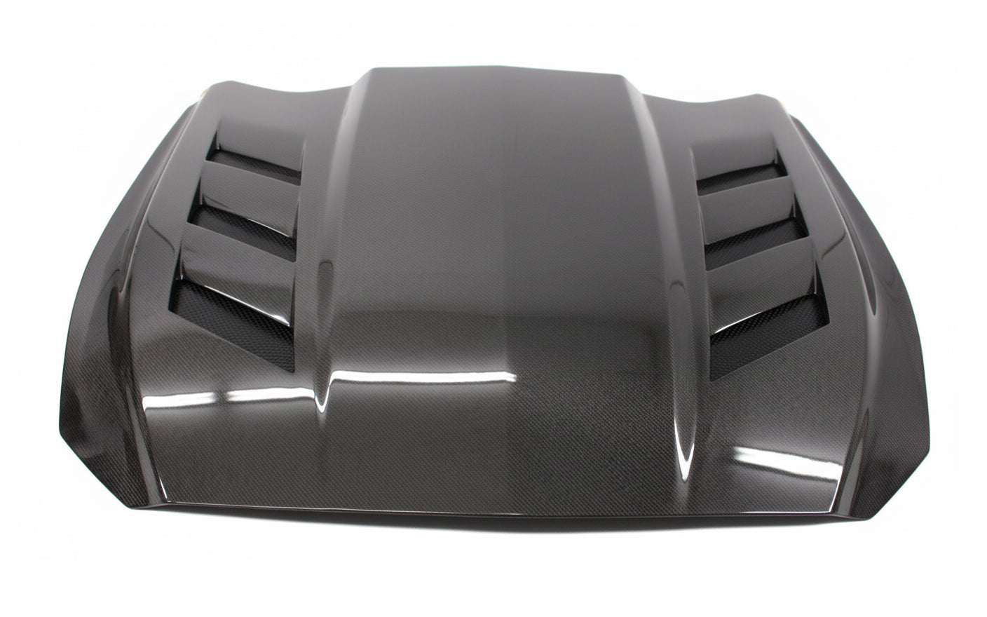 Carbon Fiber Hood AMS Style for Ford MUSTANG 2DR 2015-2017