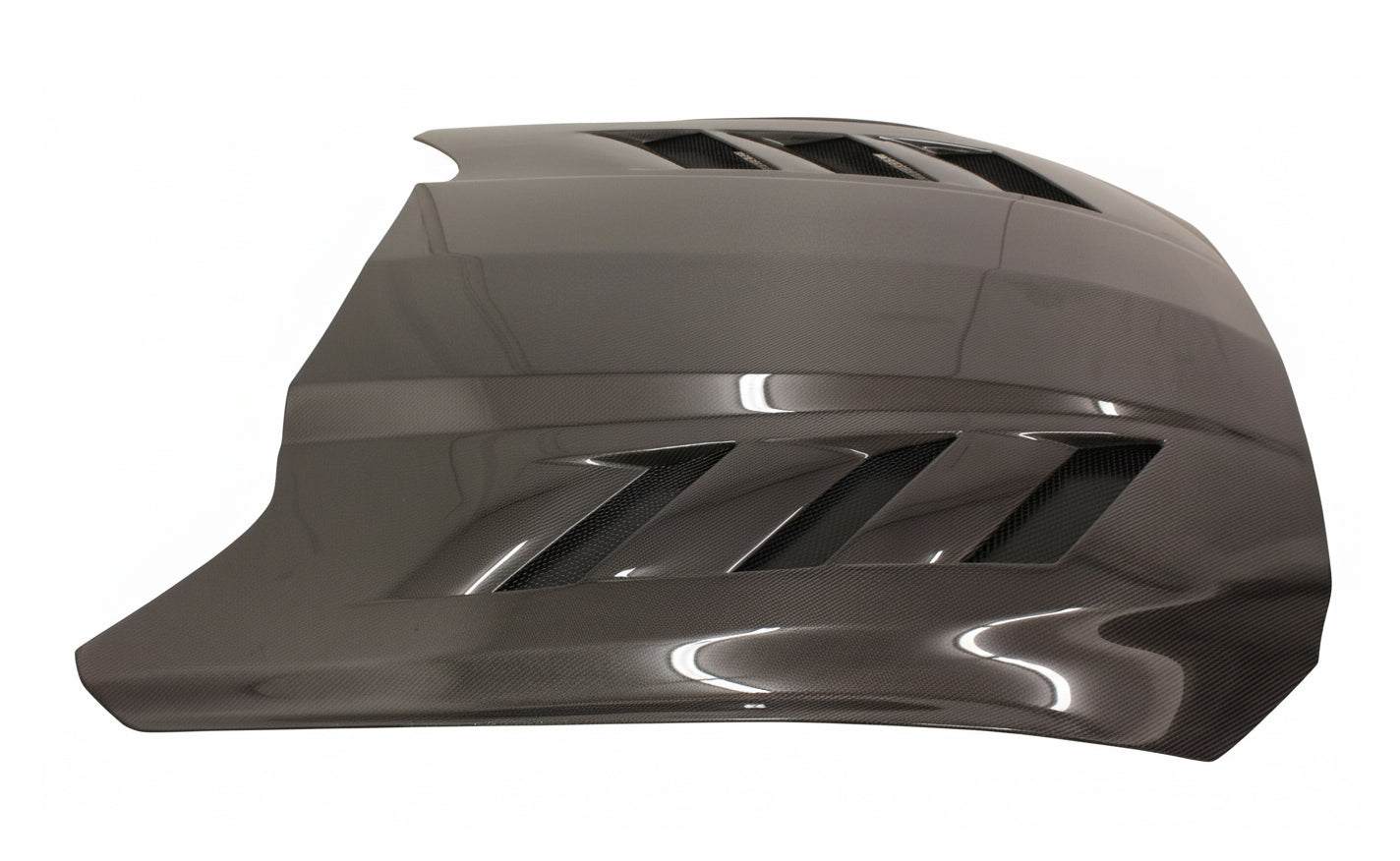 Carbon Fiber Hood AMS Style for Ford MUSTANG 2DR 2015-2017