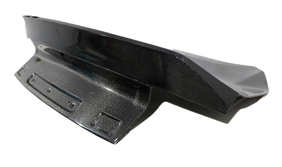 2015-2023 Ford Mustang 2 doors DEMON Style Carbon Fiber Black Trunk-3