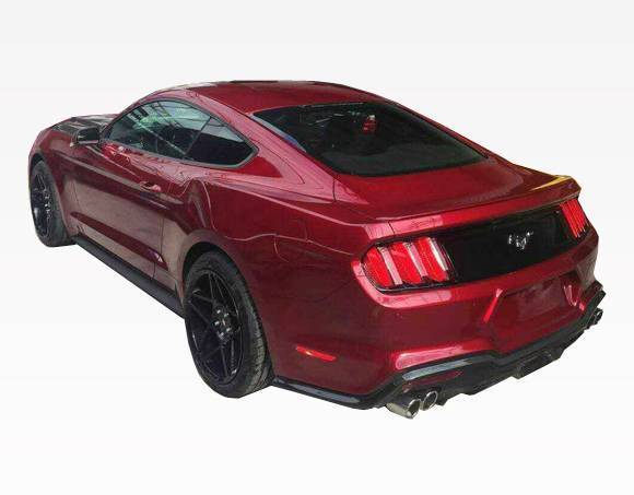 2015-2017 Ford Mustang 2 doors TMC Style FRP Primer Rear Bumper-1