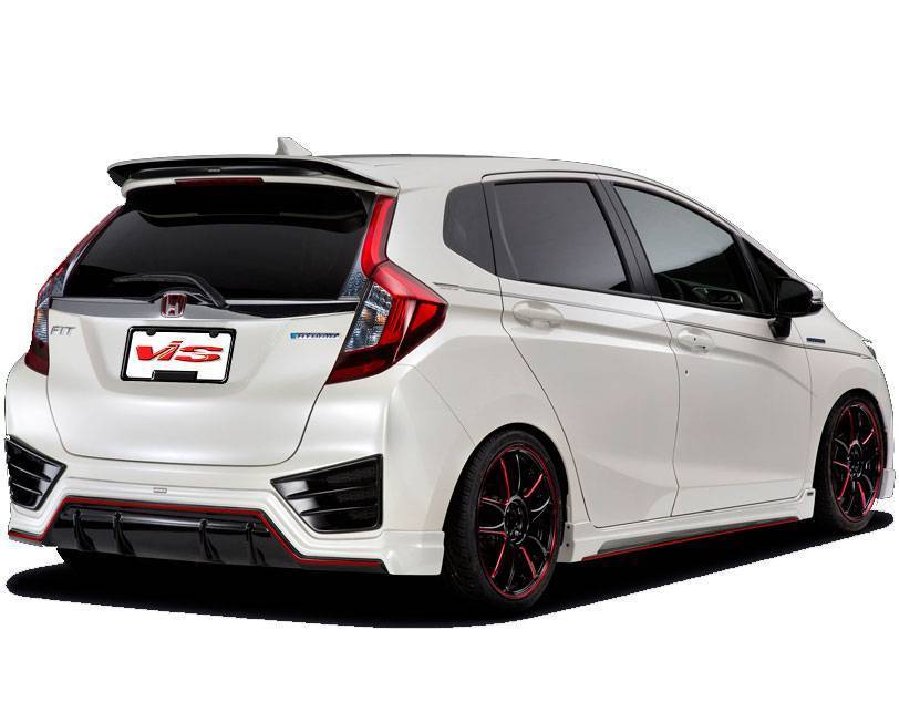 2015-2017 Honda Fit FRP Primer Spoiler-1