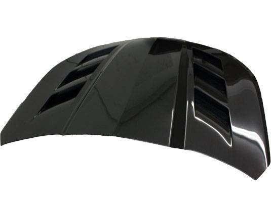 2016-2023 Chevrolet Camaro 2 doors AMS Style Carbon Fiber Black Hood-3