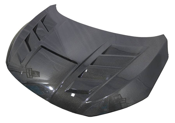 2016-2021 Honda Civic VS 2 Style Carbon Fiber Hood-1