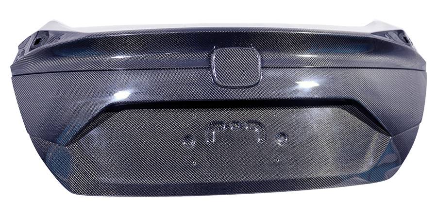 2016-2021 Honda Civic 4 doors Carbon Fiber Black Trunk-1