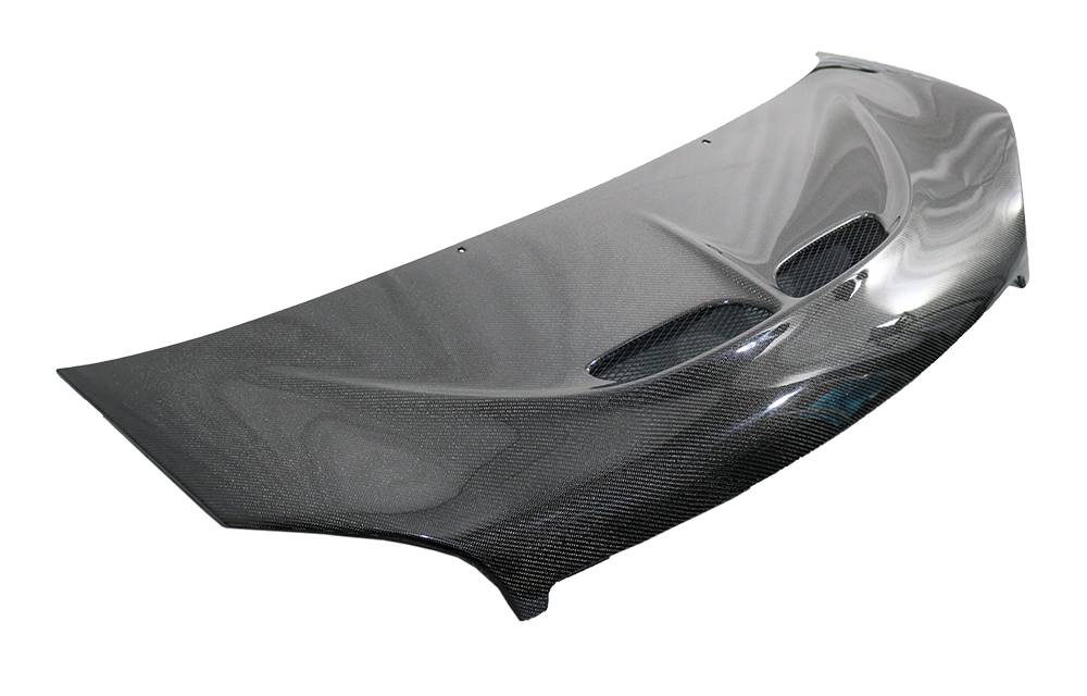 2016-2019 Smart Fortwo AS Style Carbon Fiber Black Hood-2