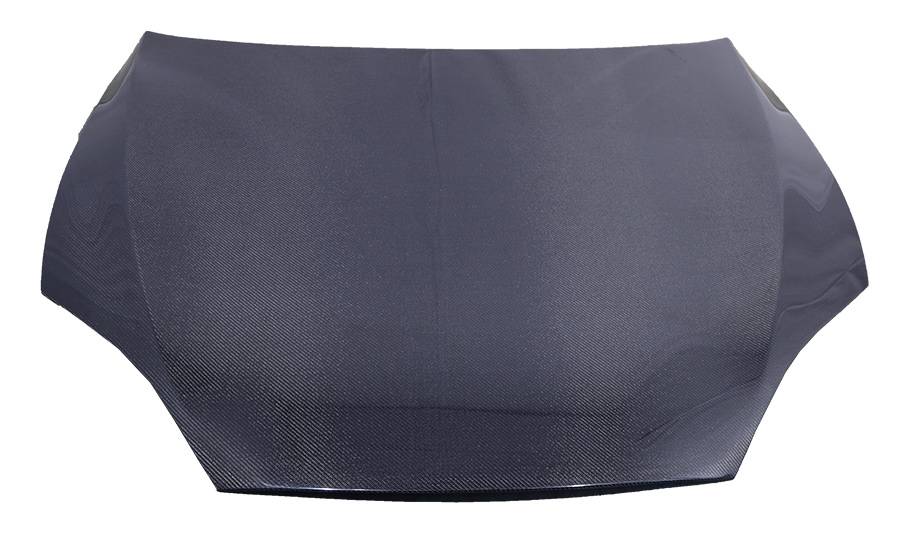 2016-2021 Tesla Model S 4 doors OEM Style Carbon Fiber Black Hood-2