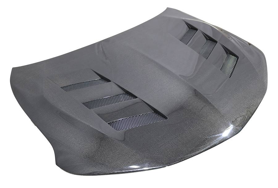 2018-2020 Acura TLX 4 doors AMS Style Carbon Fiber Black Hood-1