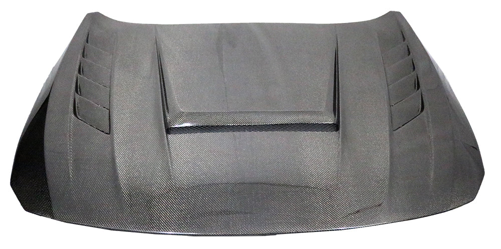 18-22  Honda Accord 4DR VS 2 Style Carbon Fiber Hood