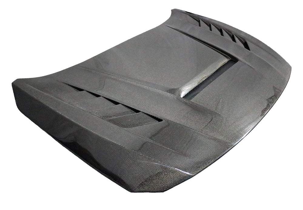 18-22  Honda Accord 4DR VS 2 Style Carbon Fiber Hood