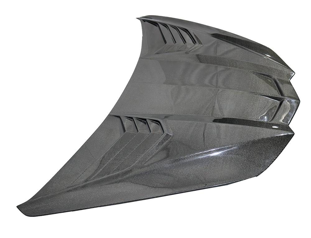 2020-2024 Chevrolet Corvette APEX Style Double Sided Carbon Fiber Carbon Fiber Hood-5